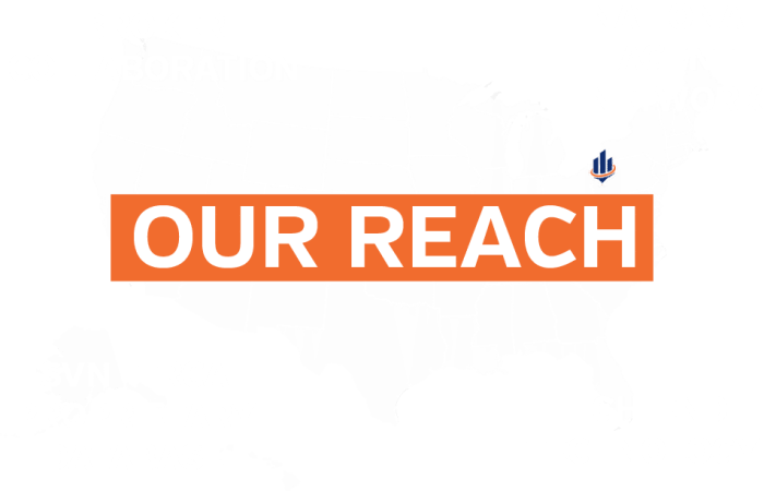 Our Reach Map